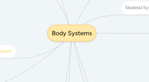 Mind Map: Body Systems