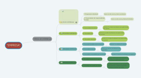 Mind Map: "EMPRESA"