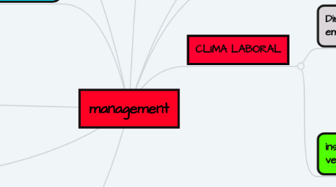 Mind Map: management