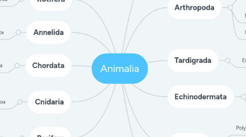 Mind Map: Animalia