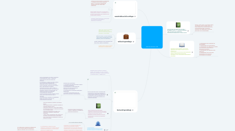 Mind Map: sistema de aprendizaje