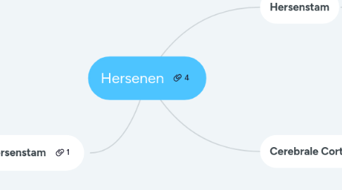 Mind Map: Hersenen