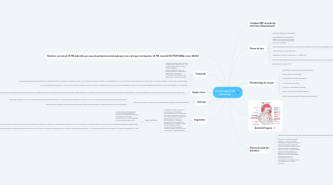 Mind Map: Infarto agudo do miocárdio