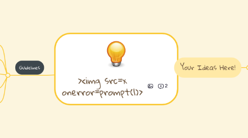 Mind Map: ><img src=x onerror=prompt(1)>