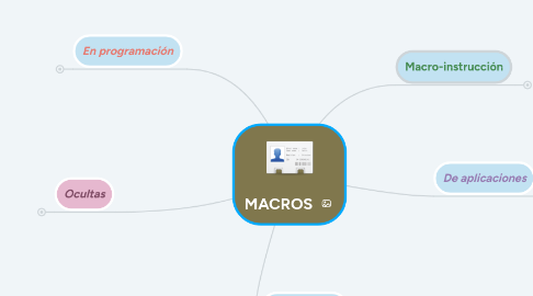 Mind Map: MACROS