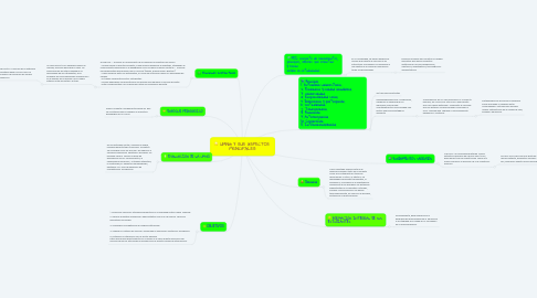 Mind Map: UMNG Y SUS ASPECTOS PRINCIPALES