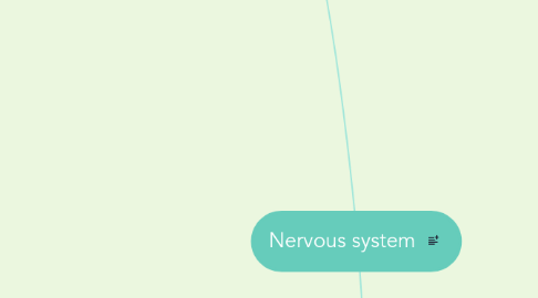 Mind Map: Nervous system