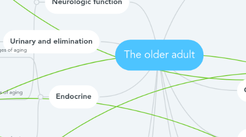 Mind Map: The older adult