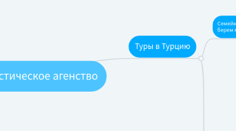 Mind Map: Туристическое агенство