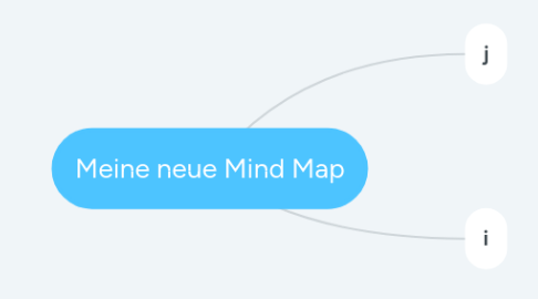 Mind Map: Meine neue Mind Map