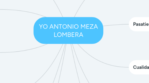 Mind Map: YO ANTONIO MEZA LOMBERA