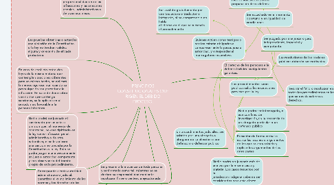 Mind Map: PRINCIPIOS CONSTITUCIONALES QUE RIGEN EL DEBIDO PROCESO.