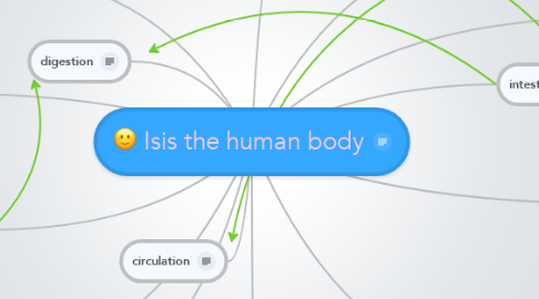 Mind Map: Isis the human body