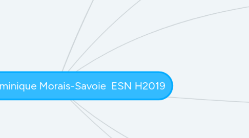 Mind Map: Mi casa Dominique Morais-Savoie  ESN H2019