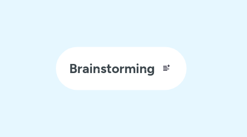 Mind Map: Brainstorming