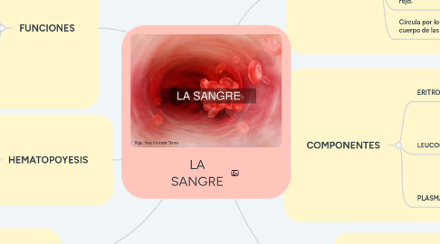 Mind Map: LA SANGRE