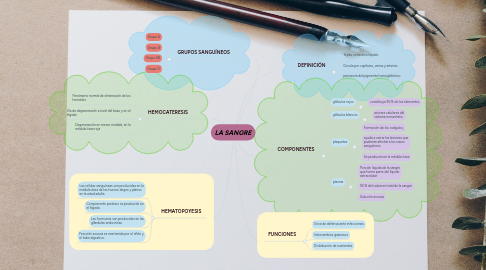 Mind Map: LA SANGRE