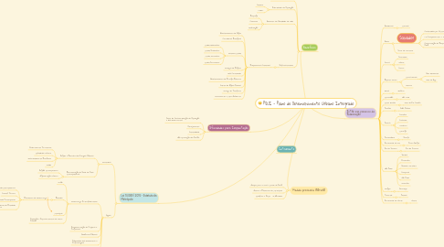 Mind Map: PDUI - Plano de Desenvolvimento Urbano Integrado