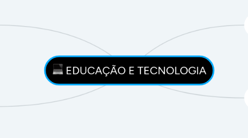 Mind Map: EDUCAÇÃO E TECNOLOGIA