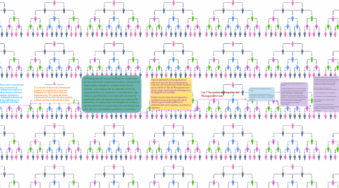 Mind Map: Estructura Organizacional Papel y Rol del Management como Labor de Gestión.