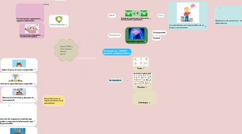 Mind Map: METACOGNICIÓN