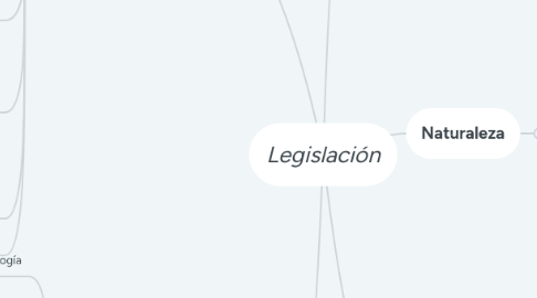 Mind Map: Legislación