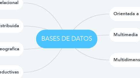 Mind Map: BASES DE DATOS