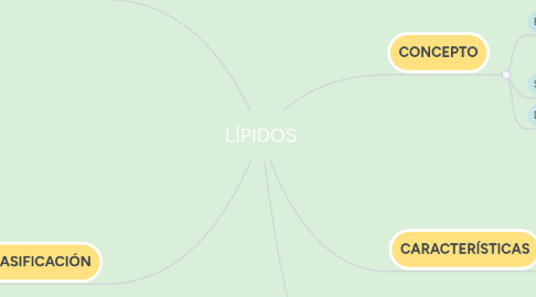 Mind Map: LÍPIDOS