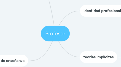 Mind Map: Profesor
