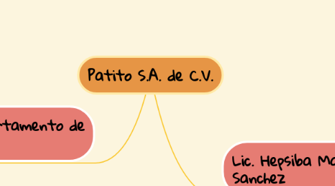 Mind Map: Patito S.A. de C.V.