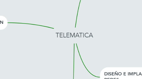 Mind Map: TELEMATICA