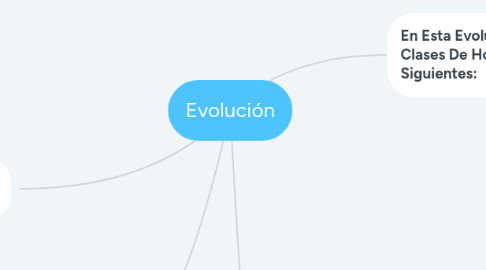 Mind Map: Evolución