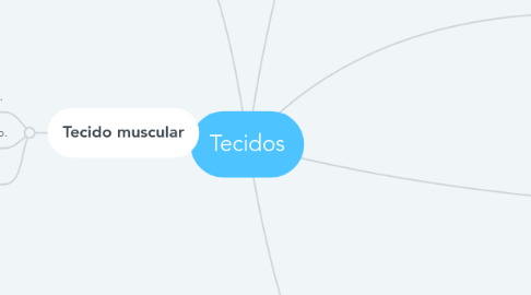 Mind Map: Tecidos