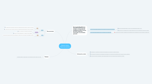 Mind Map: Subvenciones Gubernamentales