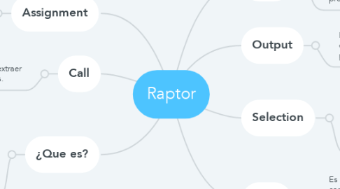 Mind Map: Raptor