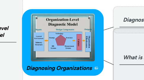 Mind Map: Diagnosing Organizations