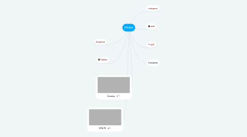 Mind Map: Medier