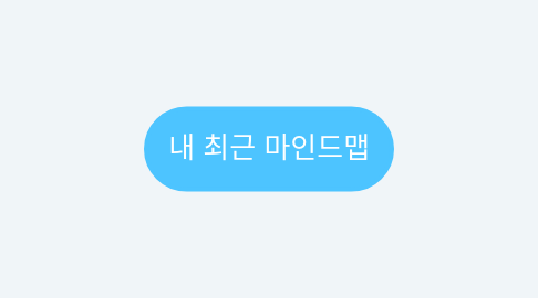 Mind Map: 내 최근 마인드맵