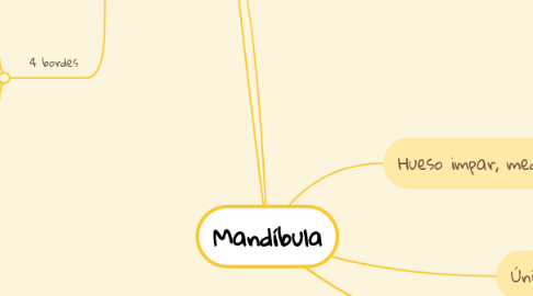 Mind Map: Mandíbula