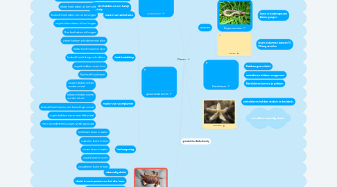 Mind Map: Dieren