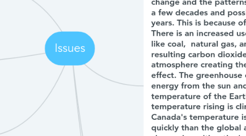 Mind Map: Issues