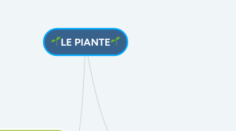 Mind Map: 🌱LE PIANTE🌱