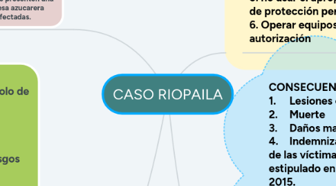 Mind Map: CASO RIOPAILA