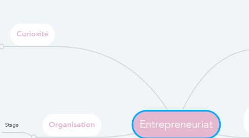 Mind Map: Entrepreneuriat