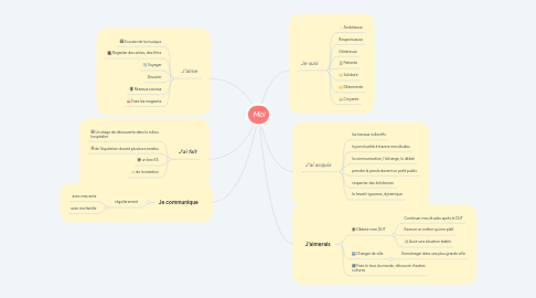 Mind Map: Moi