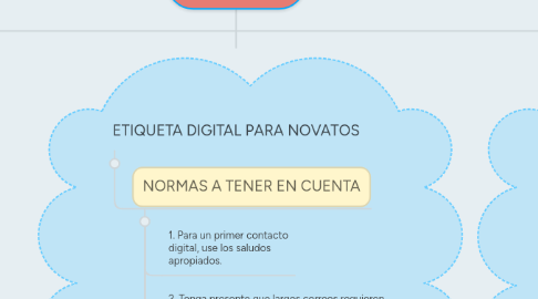 Mind Map: NETIQUETA