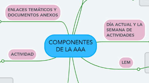 Mind Map: COMPONENTES DE LA AAA