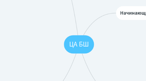 Mind Map: ЦА БШ