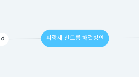 Mind Map: 파랑새 신드롬 해결방안