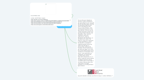 Mind Map: Lember and Williams